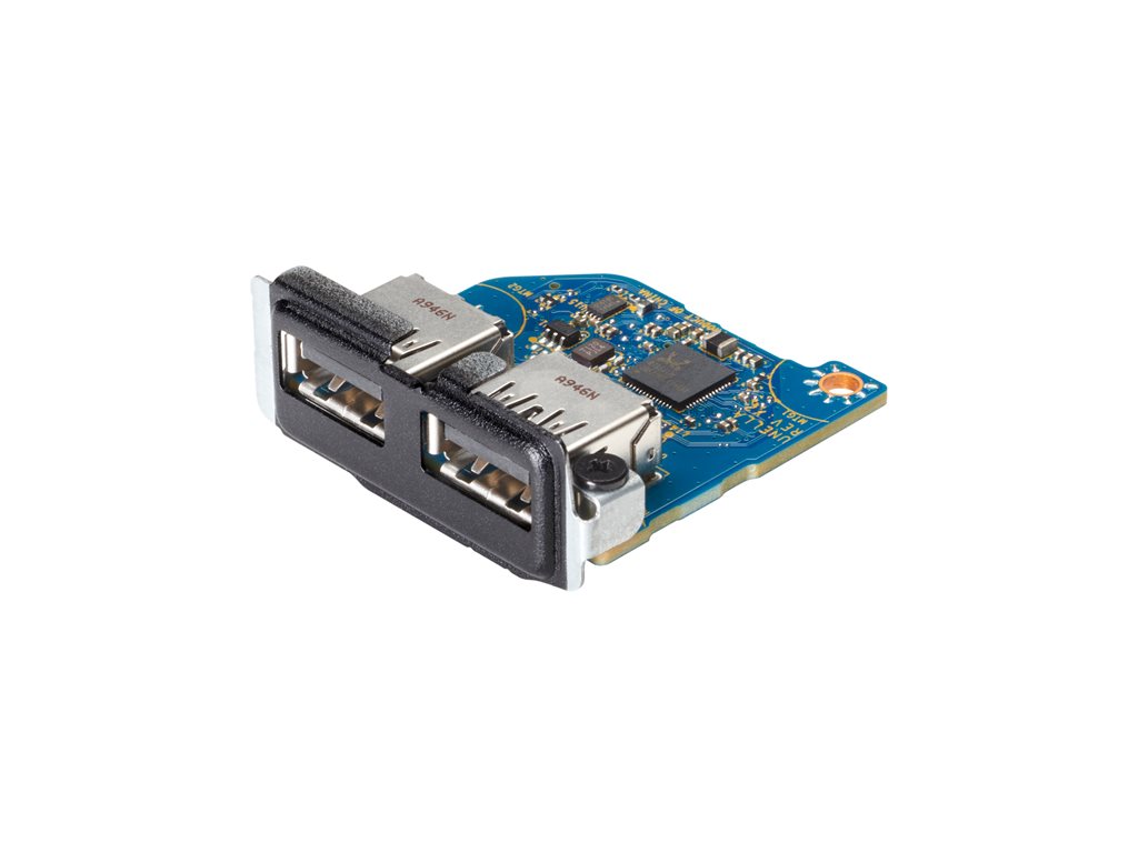 HP Flex IO V2 Card - 2 x USB 3.1 Gen1 Anschluss - für EliteDesk 800 G6, 805 G6, ProDesk 400 G6 (mini desktop), 400 G7, 405 G6, 600 G6, Workstation Z1 G6 Entry